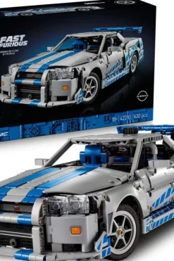 LEGO® Technic™ 2 Fast 2 Furious Nissan Skyline GT-R (R34)-bil 42210