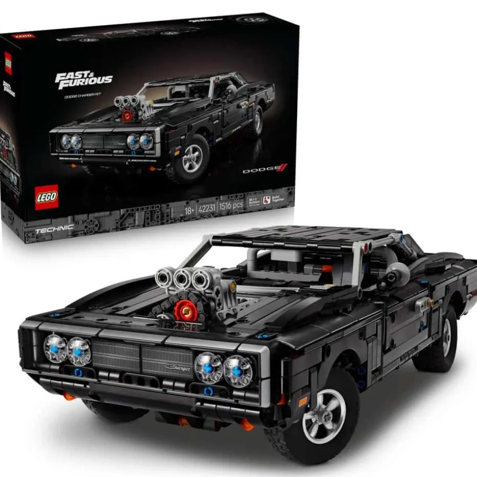 LEGO® Technic Fast and Furious Dodge Charger R/T-bil 42231