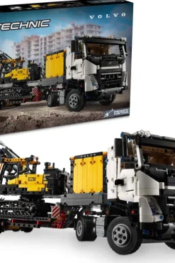 LEGO® Technic Volvo FMX-trailer og EC230 el-gravemaskin 42175