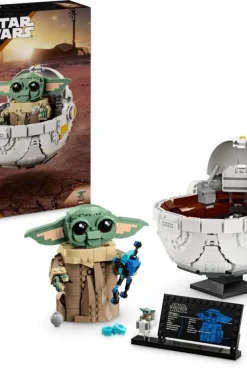 LEGO®Star Wars: The Mandalorian™ Grogu™ med svevende barnevogn 75403