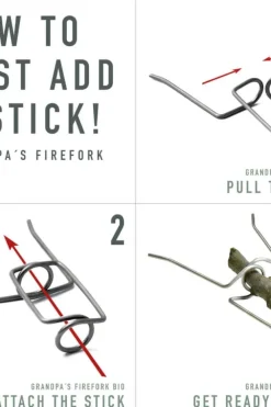 Light My Fire Grandpa`s Firefork bålgaffel 2 pk