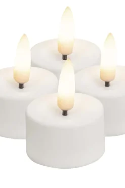Lun LED telys høye 4-pk