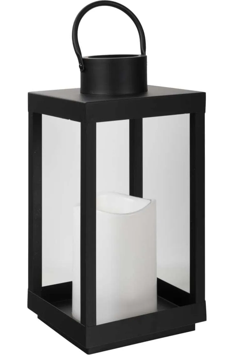Lykt med integrert LED kubbelys