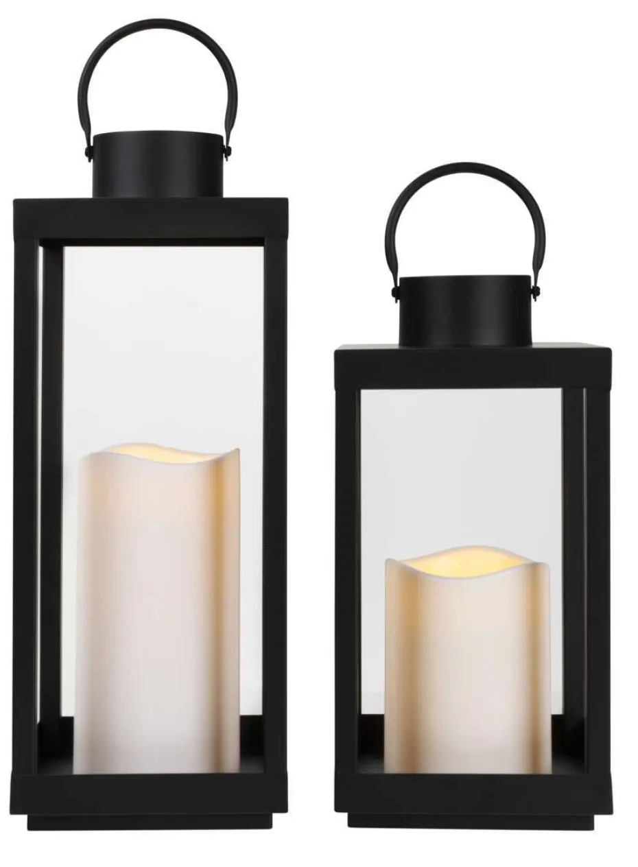 Lykt med integrert LED kubbelys