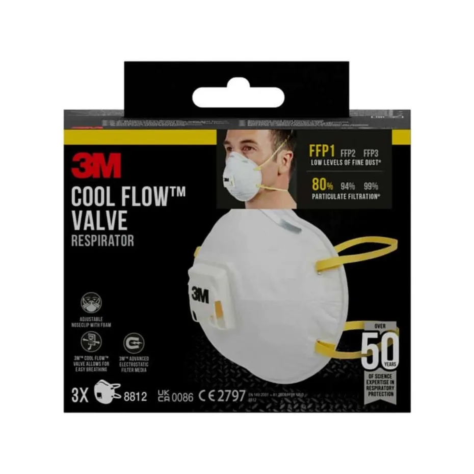 3M støvmasker 3-pk