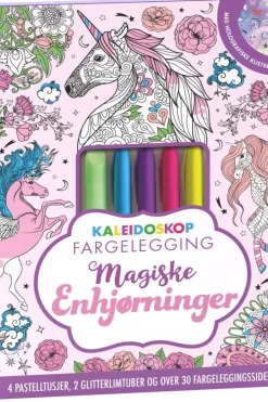Magiske Enhjørninger: Fargelegging