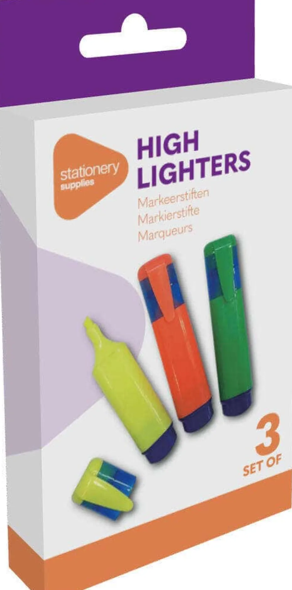 Markeringstusjer 3pk
