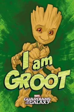 Marvel's Guardians of The Galaxy Plakat I Am Groot plakat