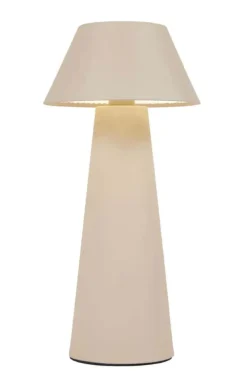 Max oppladbar bordlampe