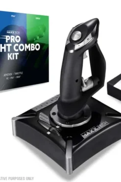 MAXX TECH 382024 Pro Flight Kit for PC, Xbox & PS4