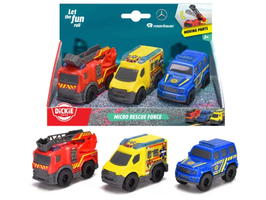 Mercedes utrykningsbiler 3pk