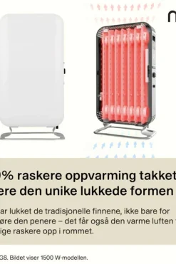 Mill Gente Air 1000W oljeovn