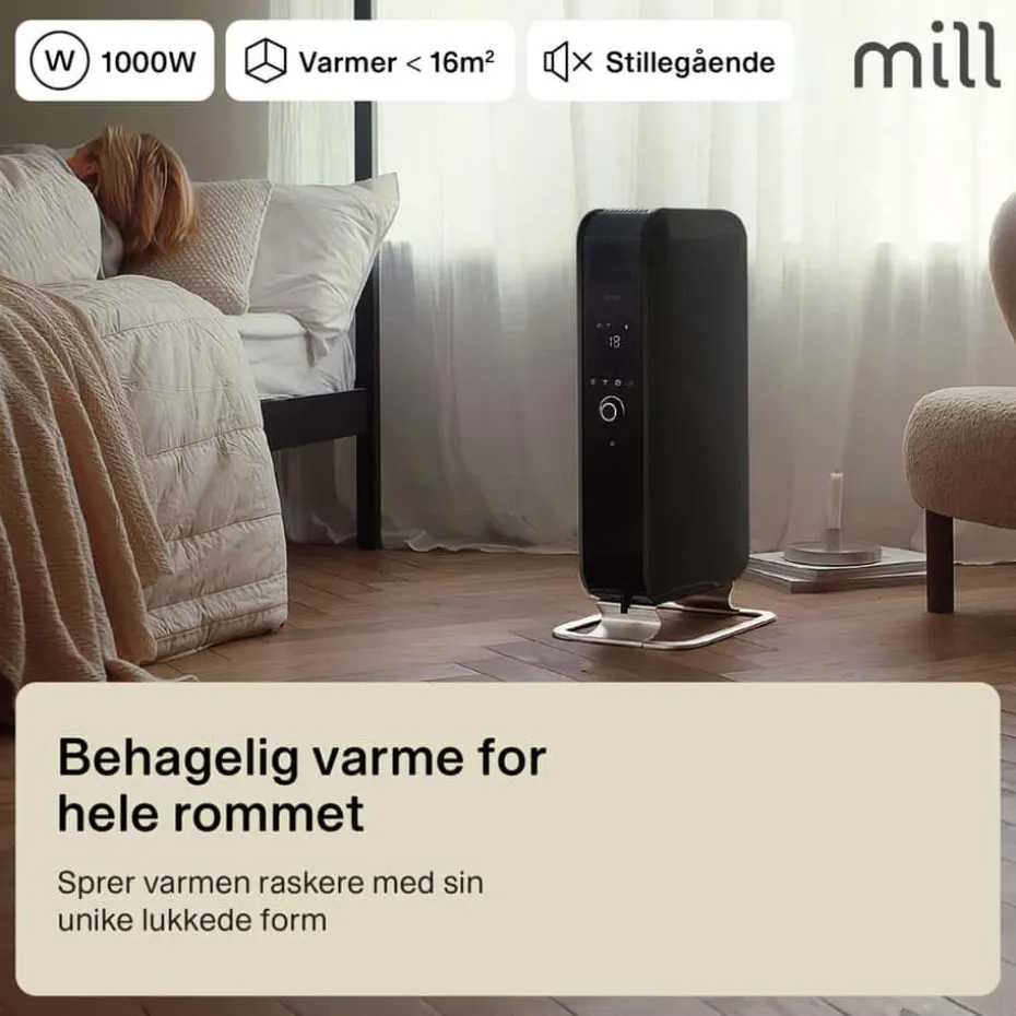 Mill Gente Air 1000W oljeovn