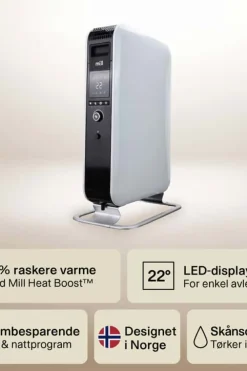 Mill Gentle Air 2000W oljeovn