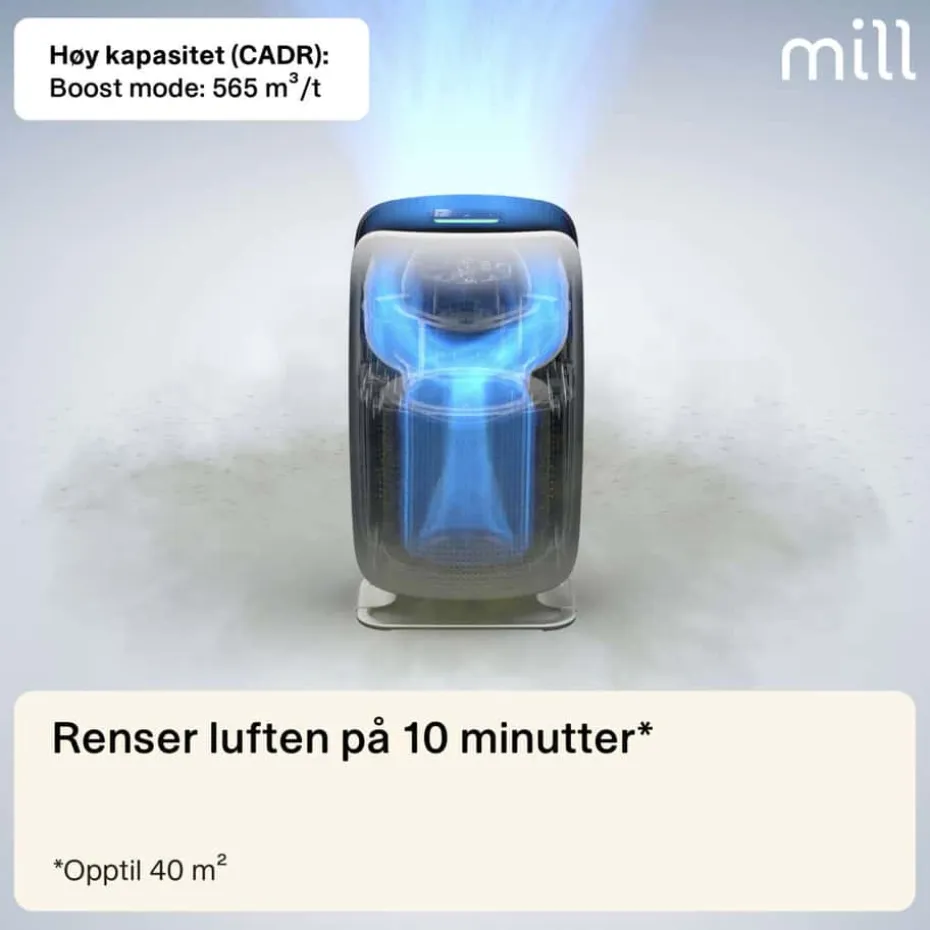 Mill Silent Pro luftrenser