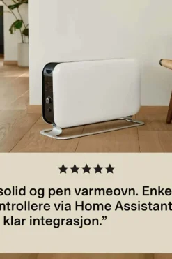 Mill Convection Max Wifi 1500W hvit gulvovn