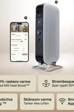 Mill Gentle Air WiFi Gen 3 1500W oljeovn