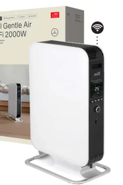 Mill Gentle AirWiFi 2000W oljefylt radiator