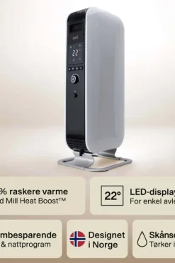 Mill Gentle Air 1500W oljeovn