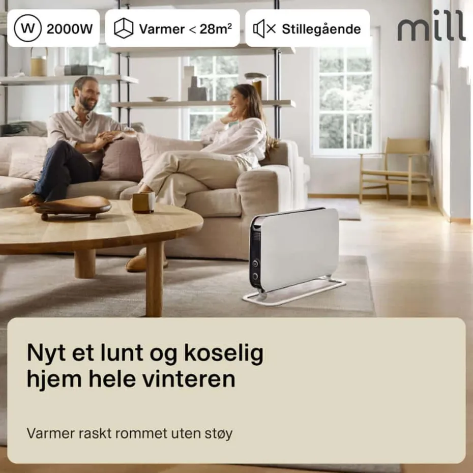 Mill Instant Mec 2000W gulvovn