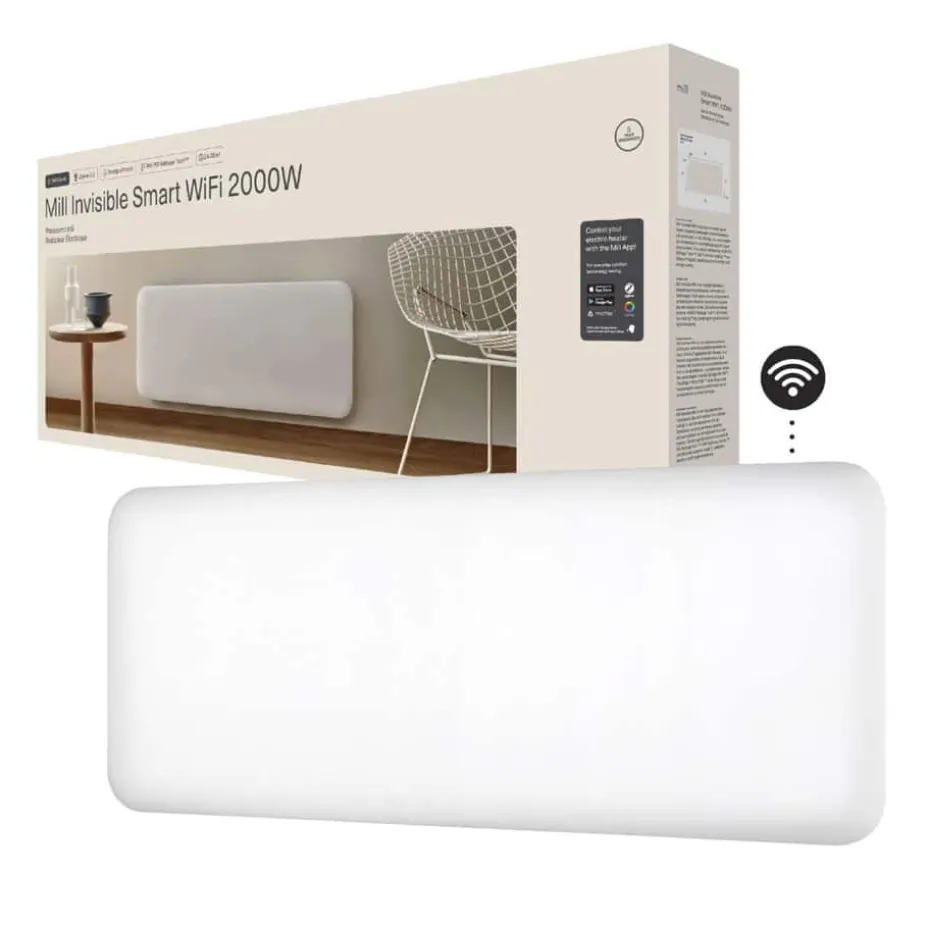 Mill Invisible Smart WiFi Gen 4 2000W panelovn