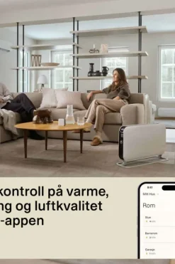 Mill Invisible Smart WiFi 900W Gen. 4 panelovn