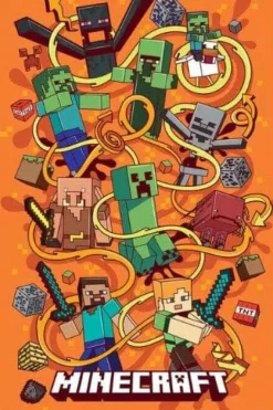 Minecraft (Funtage Montage) plakat