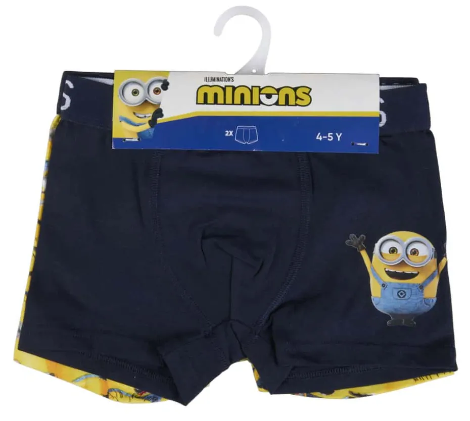Minions boxer 2-pk barn