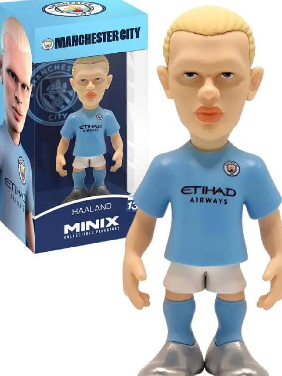 MiniX Fotball samlerfigur Haaland Manchester City