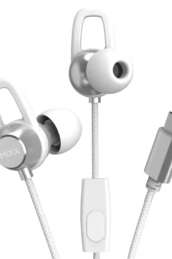 Mixx Hodetelefon Soundport USB-C In-Ear Kablede Hvit