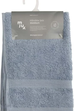 Mjuk frottè gjestehåndkle 2 pk