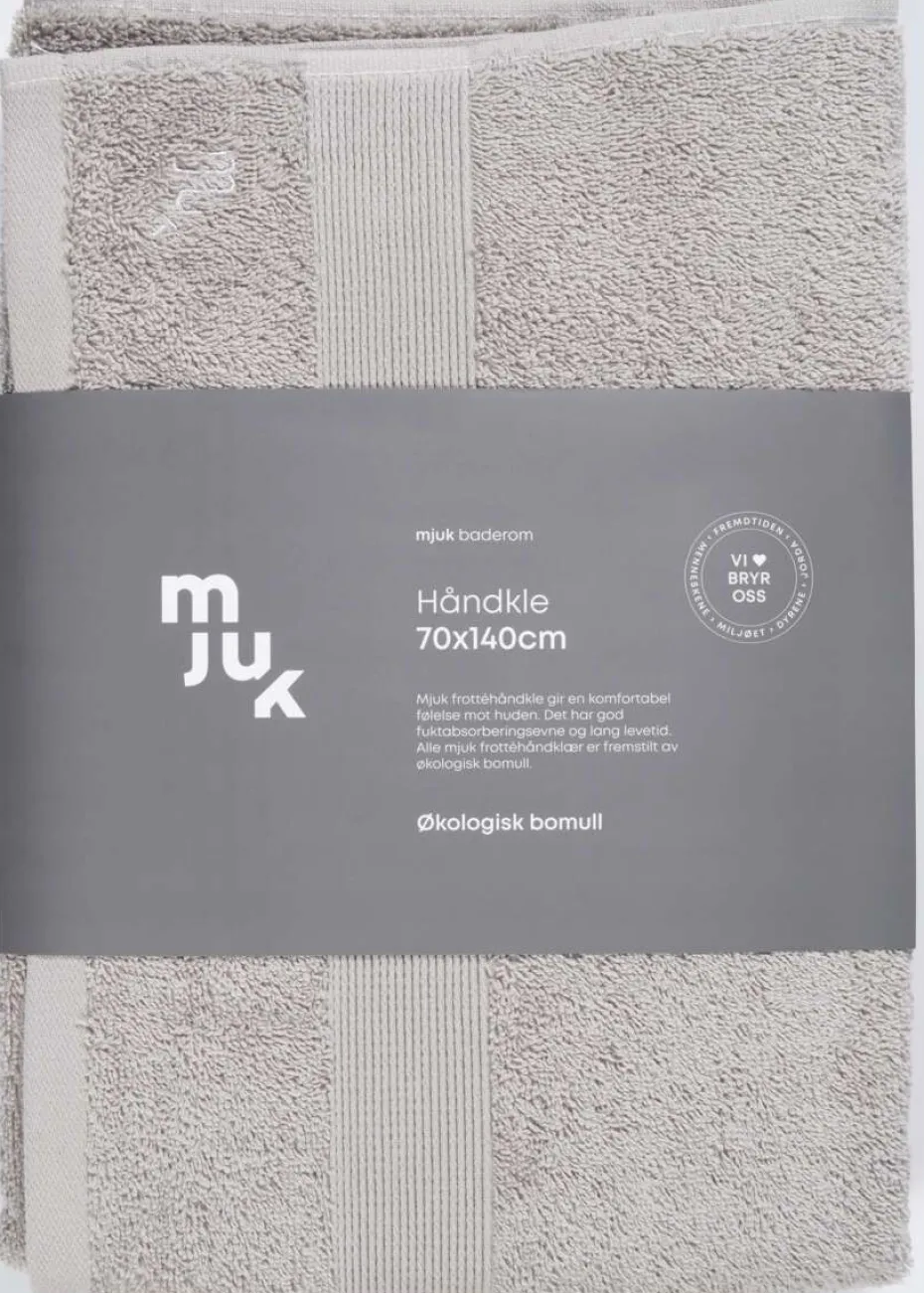 Mjuk frottéhåndkle