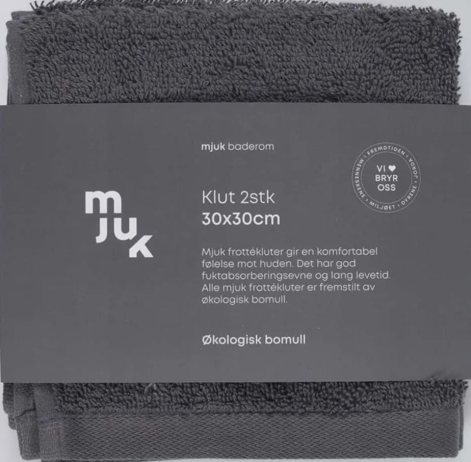 Mjuk frottékluter 2 stk.
