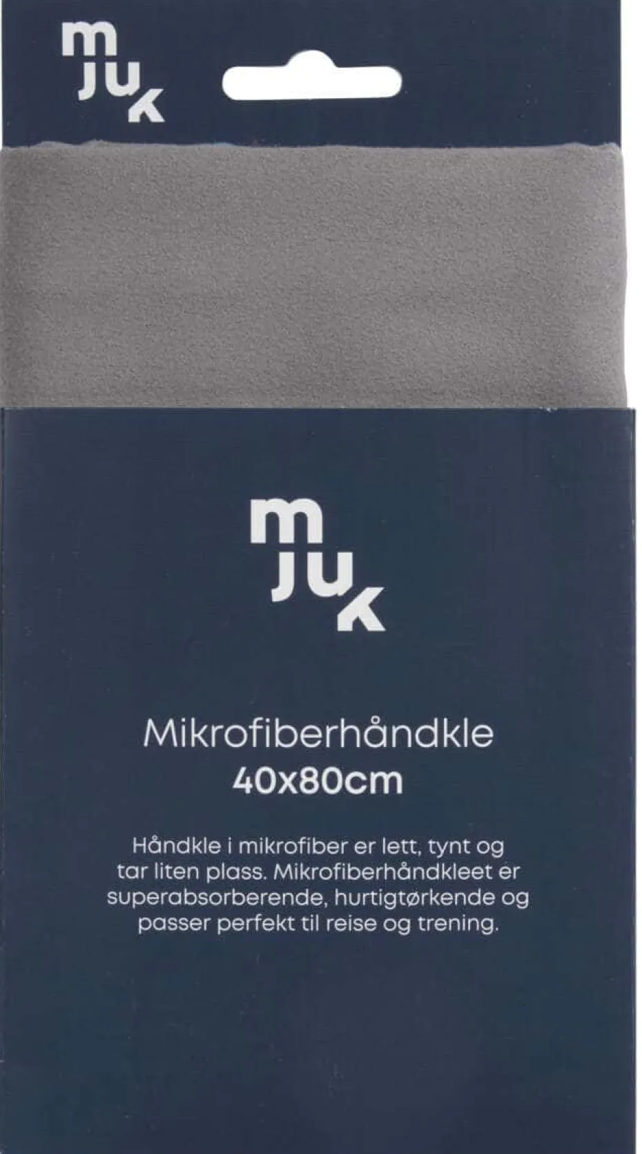 Mjuk microfiber håndkle
