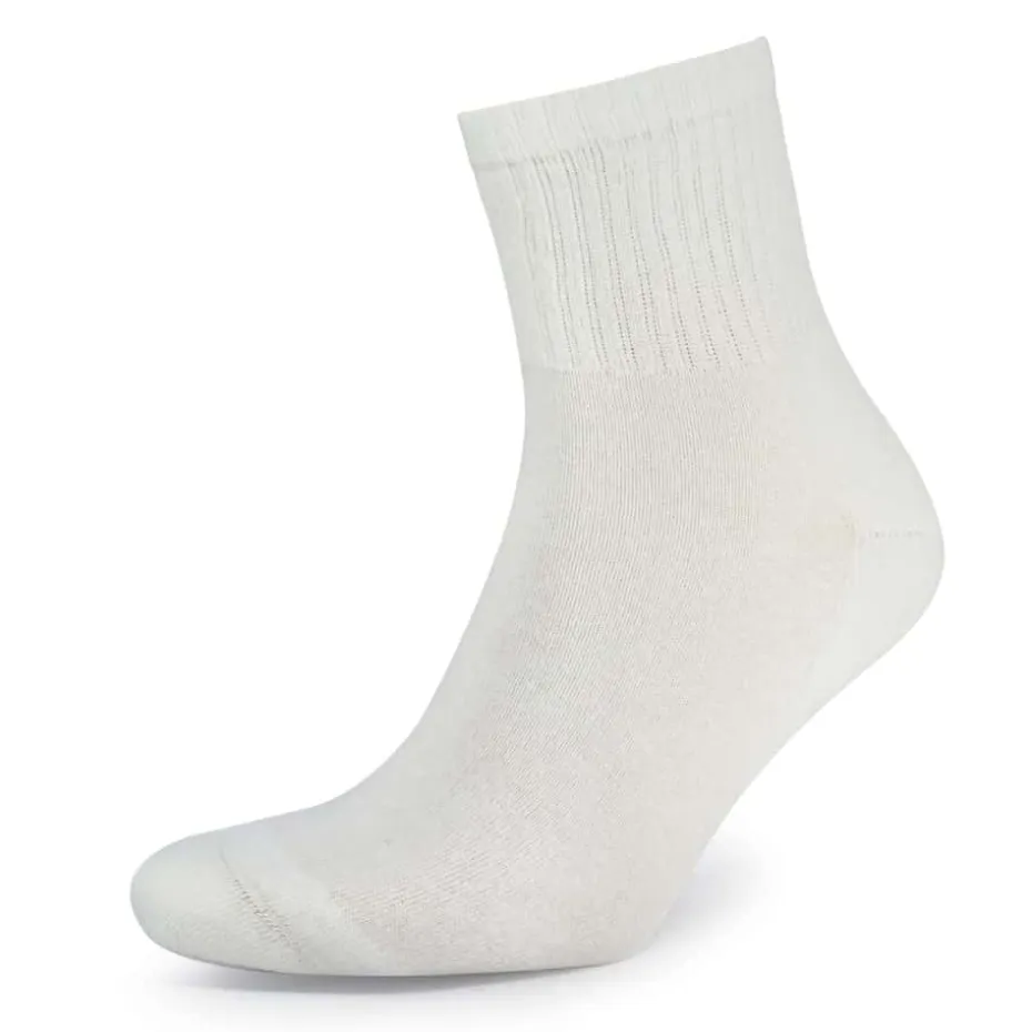 Mjuk quartersokker unisex 3-pk