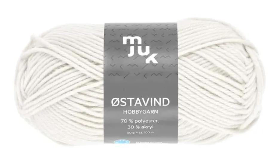Mjuk Østavind hobbygarn