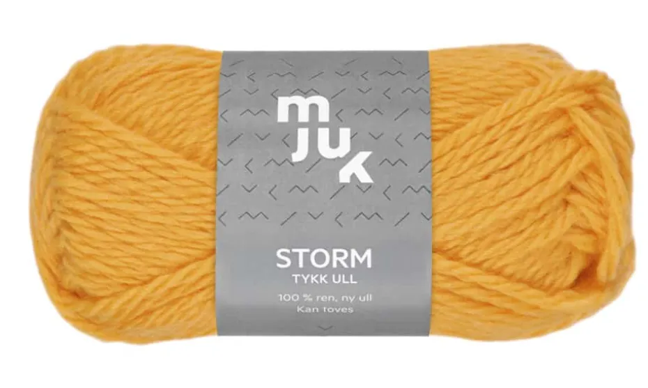 Mjuk Storm Tykk ullgarn