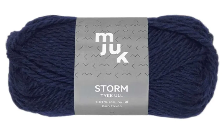Mjuk Storm Tykk ullgarn