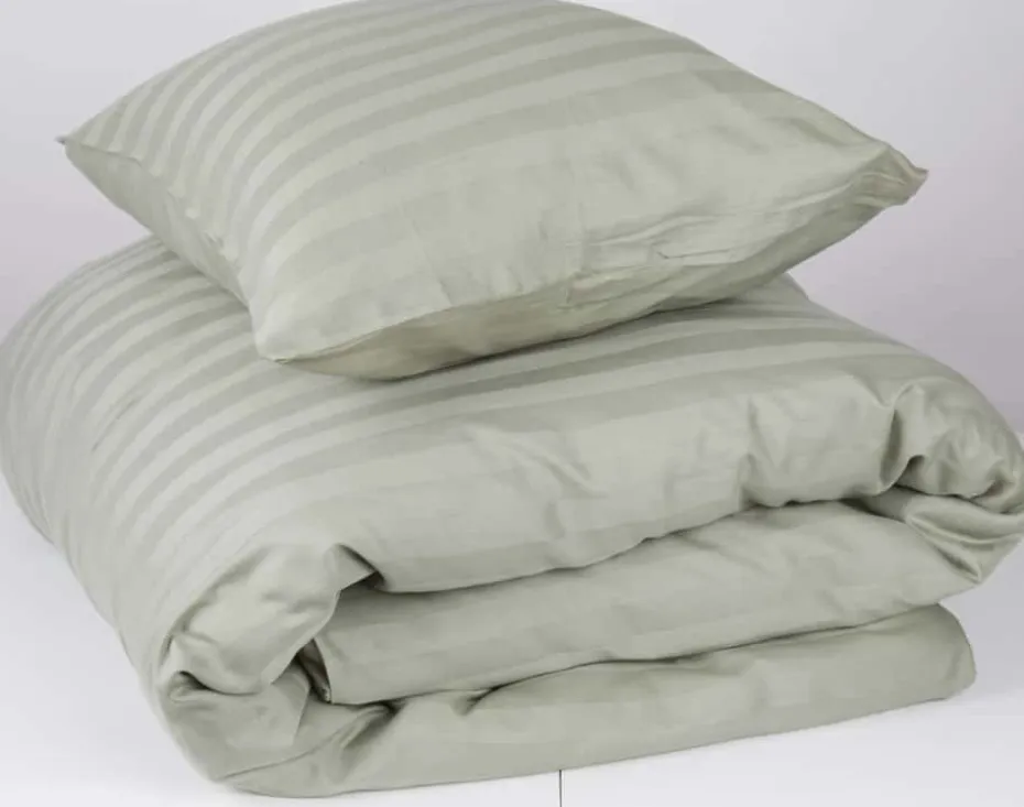 Mjuk Stripe sateng sengesett