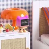 MOB Alarmklokke Dancing Clock Rosa