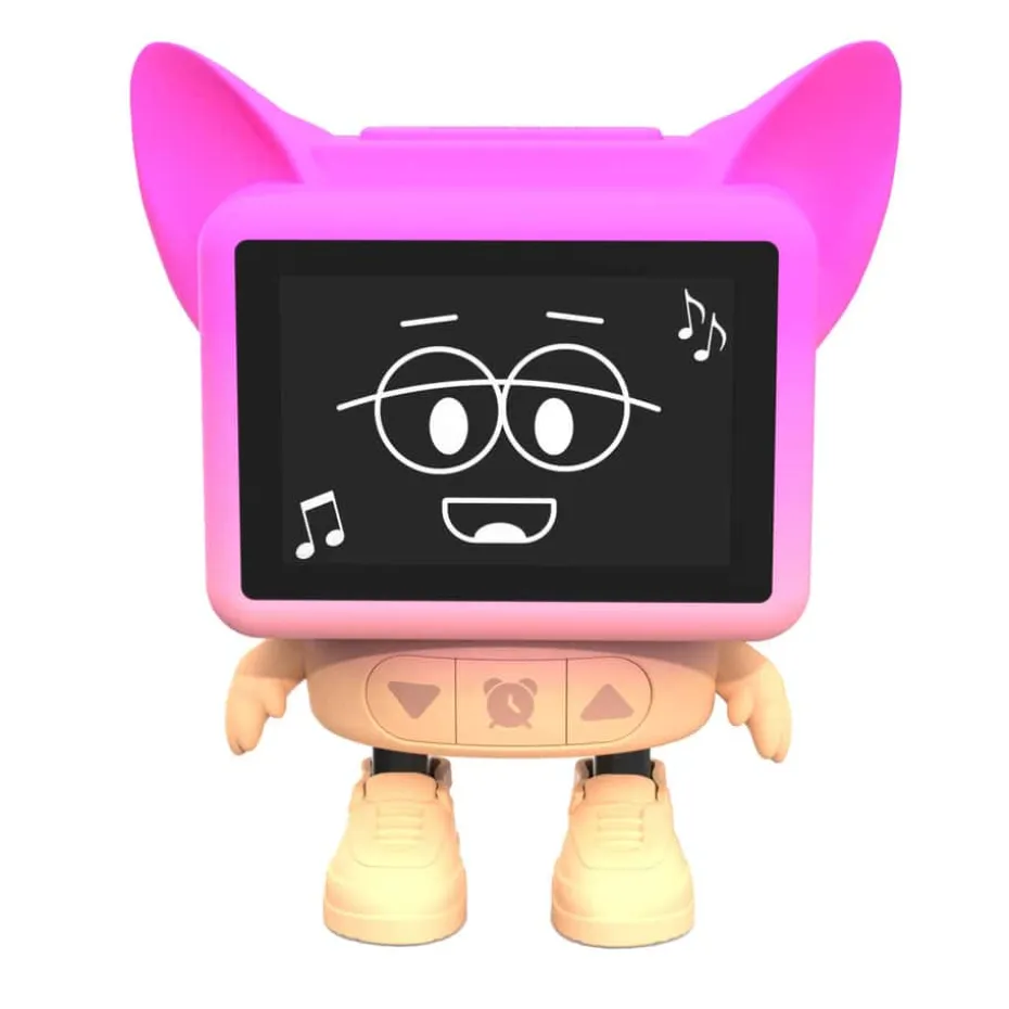 MOB Alarmklokke Dancing Clock Rosa