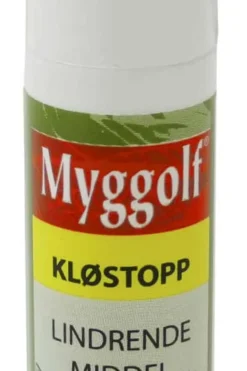 Myggolf kløstopp