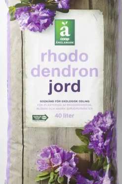 Änglamark Rhododendron jord