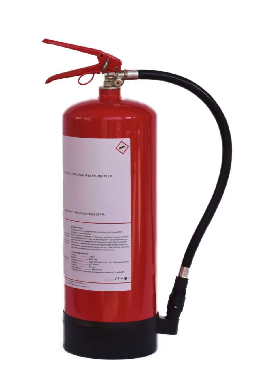 No-flame fluorfrie skum brannslukker