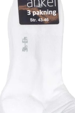 Norgessokken ankelsokker 3-pk unisex