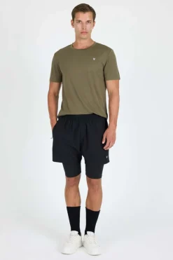 Northpeak Martin 3 2-i-1 treningsshorts herre