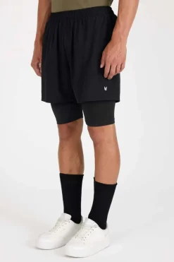 Northpeak Martin 3 2-i-1 treningsshorts herre