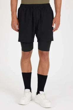 Northpeak Martin 3 2-i-1 treningsshorts herre