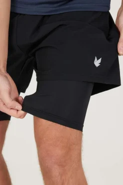 Northpeak Martin 2-i-1 treningsshorts herre