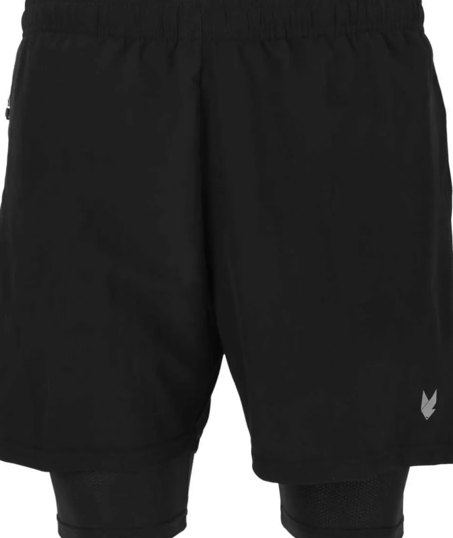 Northpeak Martin 2-i-1 treningsshorts herre